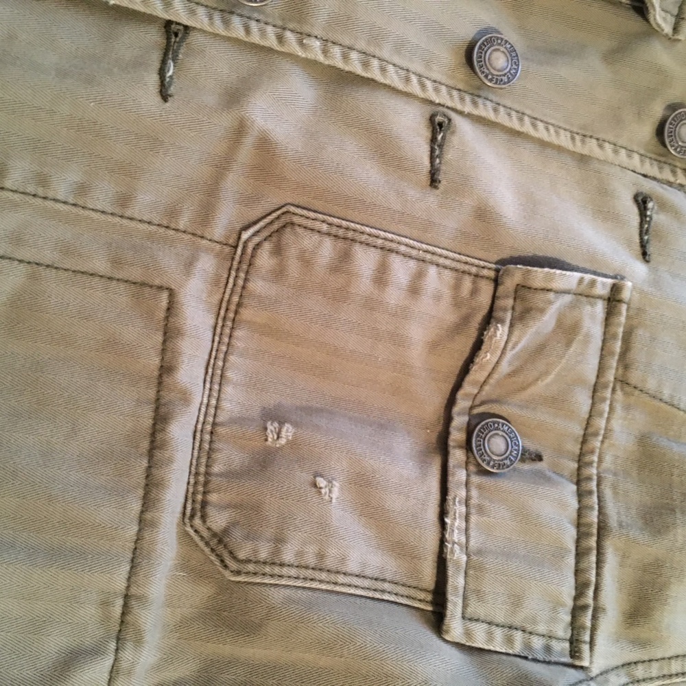 Olive Utility Jacket - Picture 2 of 2